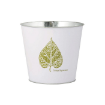 Picture of Leaf Print Flowerpot